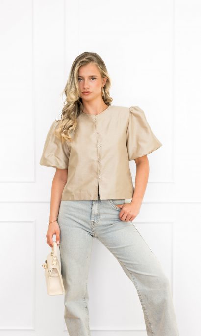 Lieve top beige