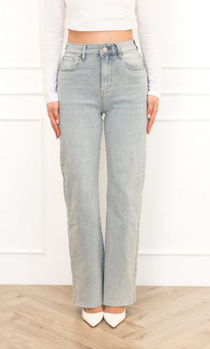 Stella wide leg jeans licht blauw