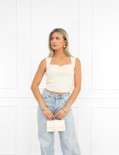 Alternative view of Heleen top wit