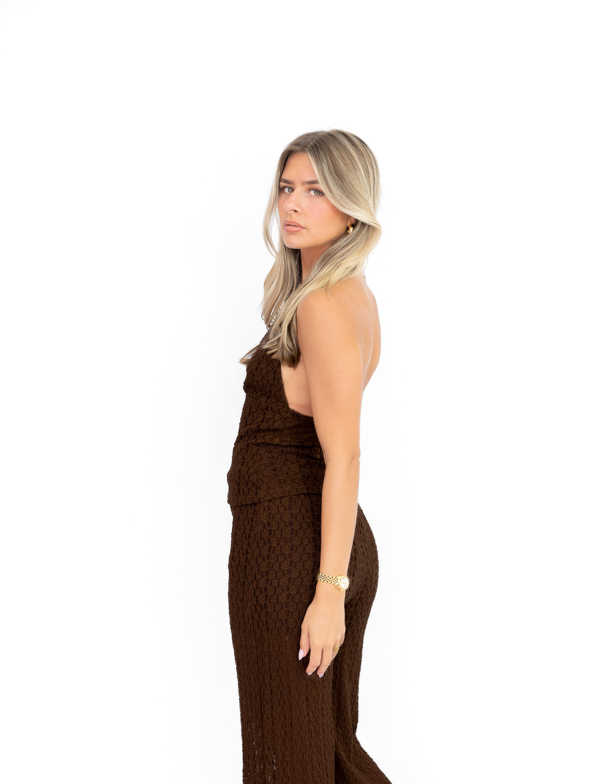 Vienna top bruin - Afbeelding 3