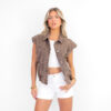 Jainy gilet choco