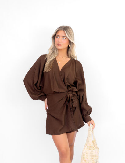 Nove playsuit bruin