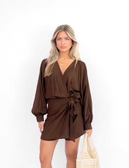 Nove playsuit bruin