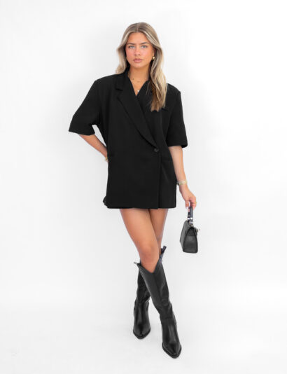 Imre box blazer zwart