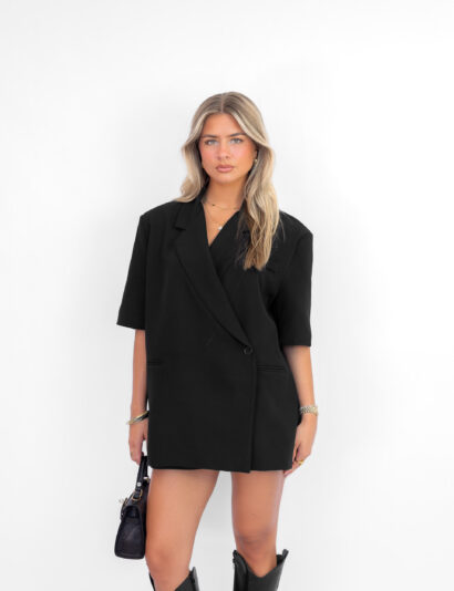 Imre box blazer zwart