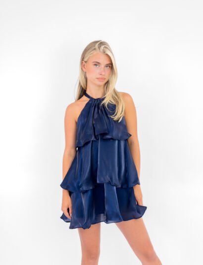 Shenna jurk donker blauw