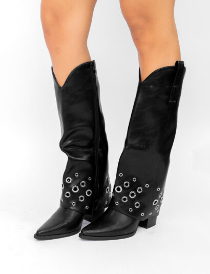 Alternative view of Faye laarzen zwart