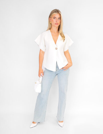 Alternative view of Mae top wit