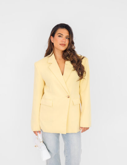 Sharlen blazer butter yellow