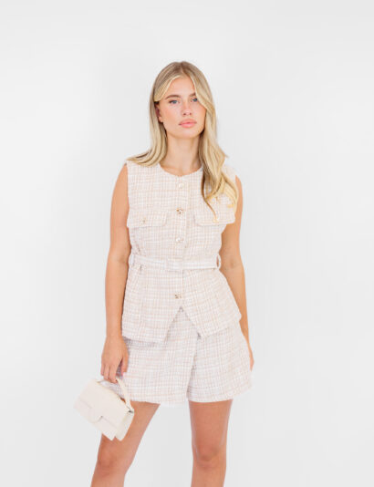 Vivy gilet beige