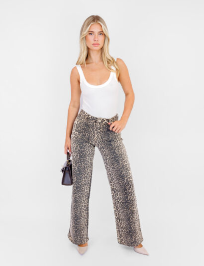 Liena panter dad fit jeans