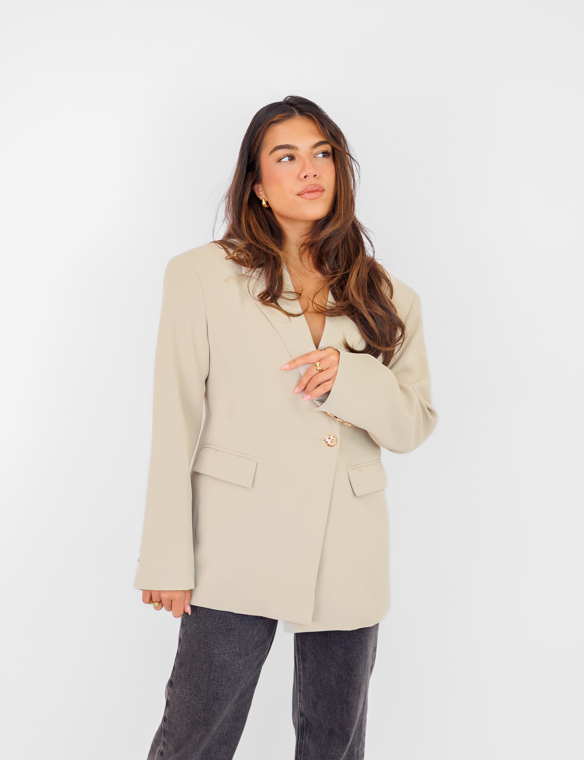 Sharlen blazer beige - Afbeelding 5