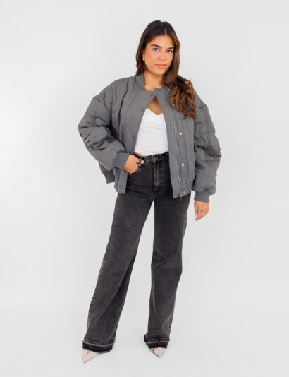 Alternative view of Leya jas donker grijs