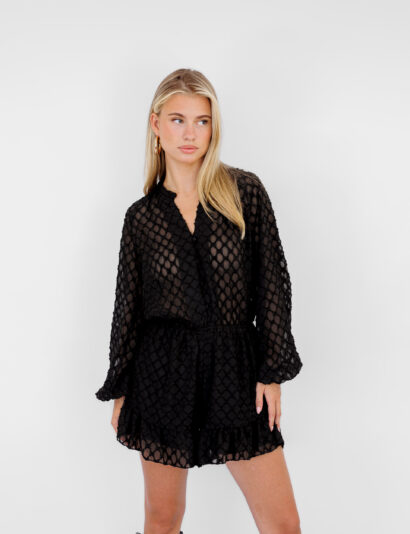 Indy playsuit zwart
