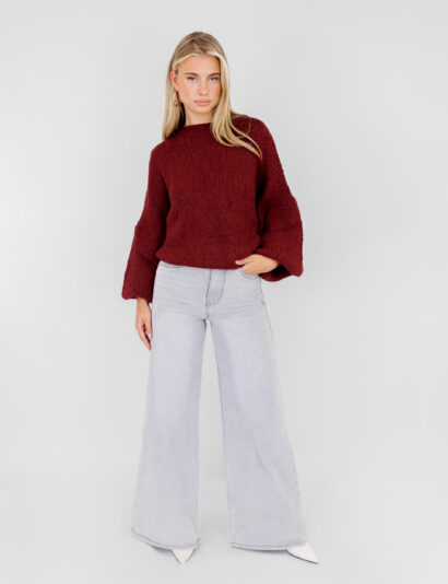 Alternative view of Kiki trui bordeaux