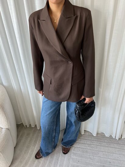 pre order Shelly blazer bruin