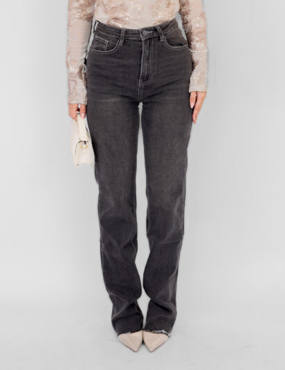 Sienna straight tall jeans grijs
