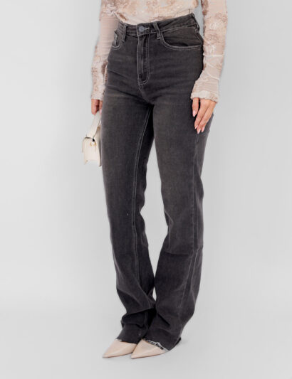 Alternative view of Sienna straight tall jeans grijs