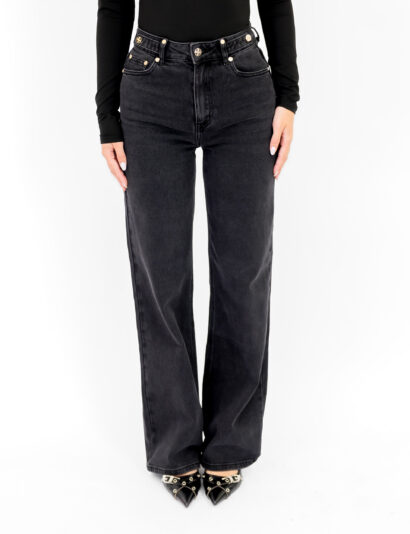 Aylin wide leg jeans zwart