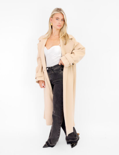 Alternative view of Monique trenchcoat beige