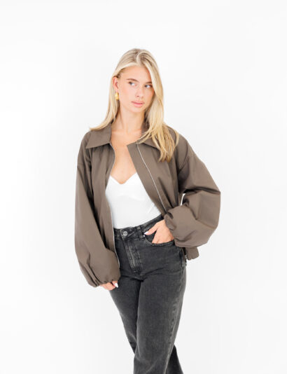 Alternative view of Lory jas ballonmouw bruin