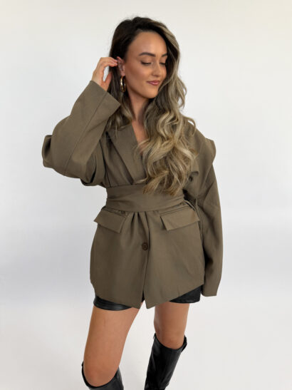 Ciara blazer bruin