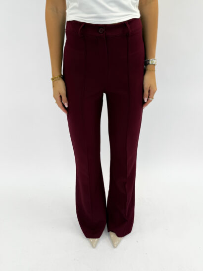 Pre order Camila pantalon burgundy