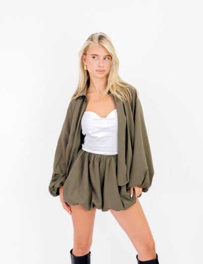 Skyler ballon short groen