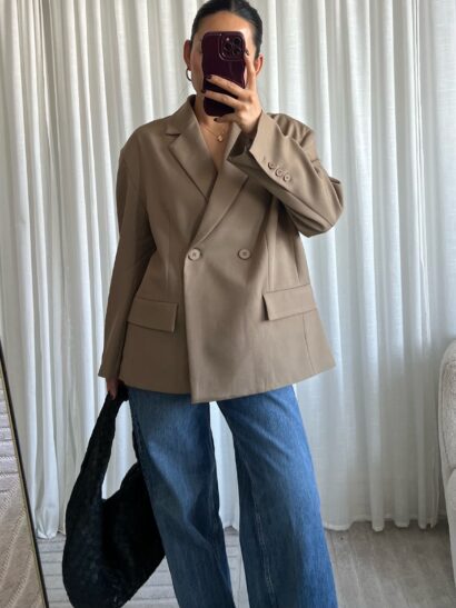 Alternative view of pre order Dena blazer camel