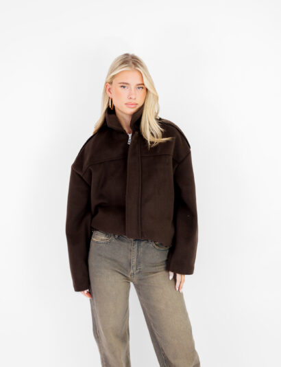 Rhode jas donkerbruin