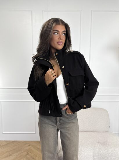 Roos jas donkerbruin