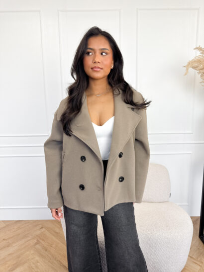 Sabrina jas taupe