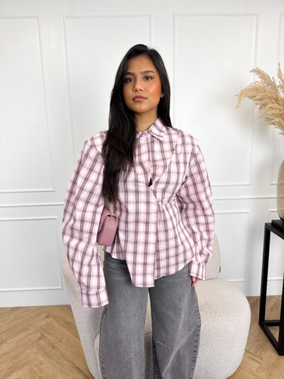 Alternative view of Jente blouse roze