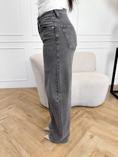 Alternative view of Linda baggy jeans tall grijs