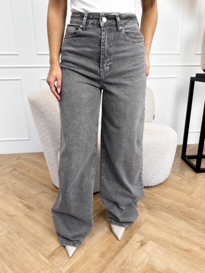 Linda baggy jeans tall grijs