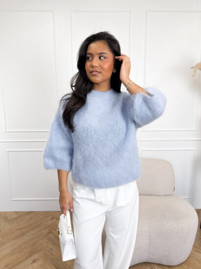 Alternative view of Luna top blauw