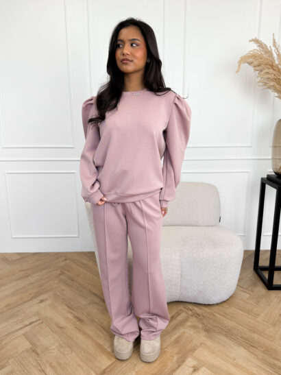 Alternative view of Laris comfy set oud roze