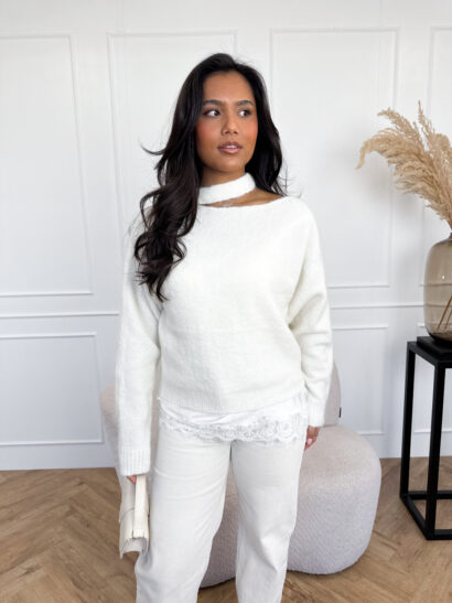 Alternative view of Katee trui off white