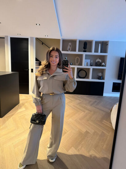 Alternative view of Jenelle jas taupe