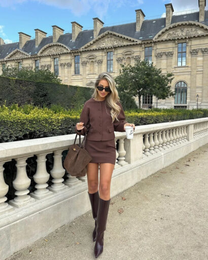 Alternative view of Pre order Laurie blazer bruin